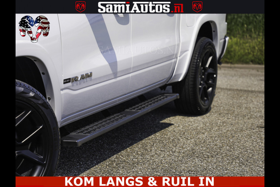 Dodge Ram SPORT V8 5.7 402PK | Krachtige Hemi | Panorama Dak | 12' Scherm Comfortabele Dubbele Cabine met Royale 5 Zitplaatsen | NIEUW EN BPM vrij | Nu Leverbaar uit Voorraad | Nr 2529 - 1277 | De specialist in Amerikaanse pick‑ups in Nederland en Europa.