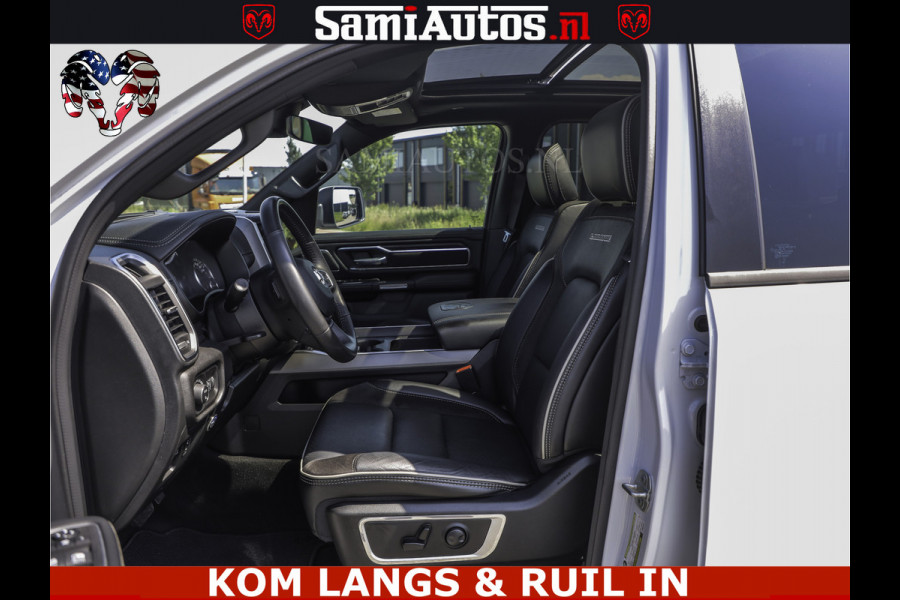 Dodge Ram SPORT V8 5.7 402PK | Krachtige Hemi | Panorama Dak | 12' Scherm Comfortabele Dubbele Cabine met Royale 5 Zitplaatsen | NIEUW EN BPM vrij | Nu Leverbaar uit Voorraad | Nr 2529 - 1277 | De specialist in Amerikaanse pick‑ups in Nederland en Europa.