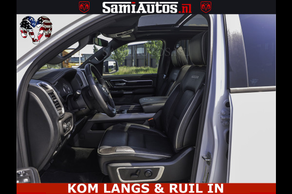 Dodge Ram SPORT V8 5.7 402PK | Krachtige Hemi | Panorama Dak | 12' Scherm Comfortabele Dubbele Cabine met Royale 5 Zitplaatsen | NIEUW EN BPM vrij | Nu Leverbaar uit Voorraad | Nr 2529 - 1277 | De specialist in Amerikaanse pick‑ups in Nederland en Europa.