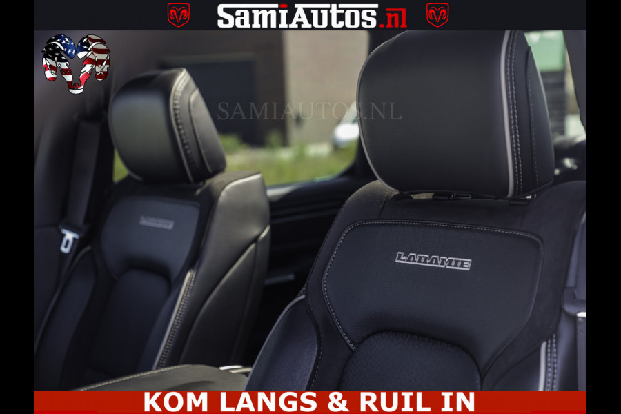 Dodge Ram SPORT V8 5.7 402PK | Krachtige Hemi | Panorama Dak | 12' Scherm Comfortabele Dubbele Cabine met Royale 5 Zitplaatsen | NIEUW EN BPM vrij | Nu Leverbaar uit Voorraad | Nr 2529 - 1277 | De specialist in Amerikaanse pick‑ups in Nederland en Europa.