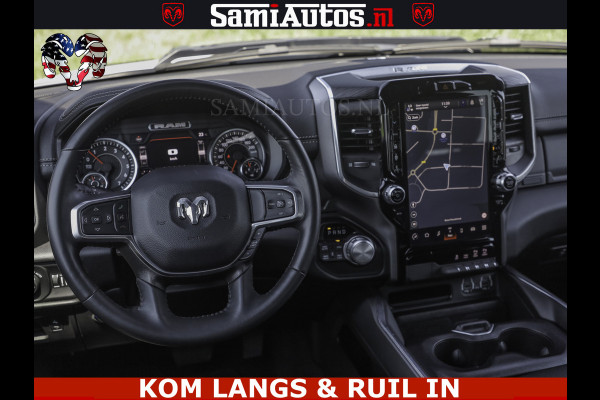 Dodge Ram SPORT V8 5.7 402PK | Krachtige Hemi | Panorama Dak | 12' Scherm Comfortabele Dubbele Cabine met Royale 5 Zitplaatsen | NIEUW EN BPM vrij | Nu Leverbaar uit Voorraad | Nr 2529 - 1277 | De specialist in Amerikaanse pick‑ups in Nederland en Europa.