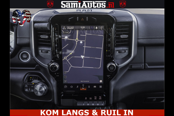 Dodge Ram SPORT V8 5.7 402PK | Krachtige Hemi | Panorama Dak | 12' Scherm Comfortabele Dubbele Cabine met Royale 5 Zitplaatsen | NIEUW EN BPM vrij | Nu Leverbaar uit Voorraad | Nr 2529 - 1277 | De specialist in Amerikaanse pick‑ups in Nederland en Europa.