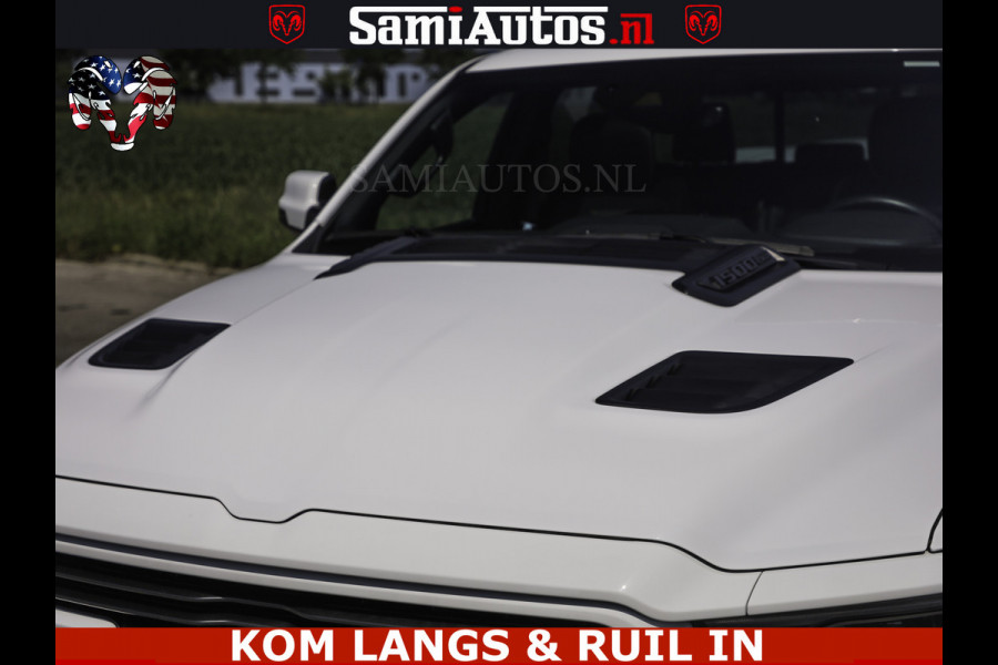 Dodge Ram SPORT V8 5.7 402PK | Krachtige Hemi | Panorama Dak | 12' Scherm Comfortabele Dubbele Cabine met Royale 5 Zitplaatsen | NIEUW EN BPM vrij | Nu Leverbaar uit Voorraad | Nr 2529 - 1277 | De specialist in Amerikaanse pick‑ups in Nederland en Europa.