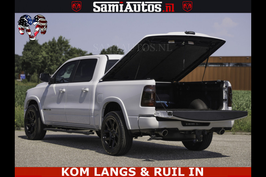 Dodge Ram SPORT V8 5.7 402PK | Krachtige Hemi | Panorama Dak | 12' Scherm Comfortabele Dubbele Cabine met Royale 5 Zitplaatsen | NIEUW EN BPM vrij | Nu Leverbaar uit Voorraad | Nr 2529 - 1277 | De specialist in Amerikaanse pick‑ups in Nederland en Europa.