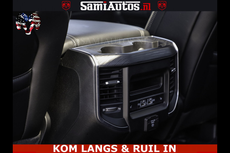 Dodge Ram SPORT V8 5.7 402PK | Krachtige Hemi | Panorama Dak | 12' Scherm Comfortabele Dubbele Cabine met Royale 5 Zitplaatsen | NIEUW EN BPM vrij | Nu Leverbaar uit Voorraad | Nr 2529 - 1277 | De specialist in Amerikaanse pick‑ups in Nederland en Europa.