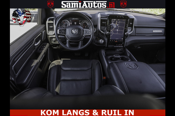 Dodge Ram SPORT V8 5.7 402PK | Krachtige Hemi | Panorama Dak | 12' Scherm Comfortabele Dubbele Cabine met Royale 5 Zitplaatsen | NIEUW EN BPM vrij | Nu Leverbaar uit Voorraad | Nr 2529 - 1277 | De specialist in Amerikaanse pick‑ups in Nederland en Europa.