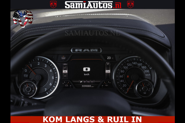 Dodge Ram SPORT V8 5.7 402PK | Krachtige Hemi | Panorama Dak | 12' Scherm Comfortabele Dubbele Cabine met Royale 5 Zitplaatsen | NIEUW EN BPM vrij | Nu Leverbaar uit Voorraad | Nr 2529 - 1277 | De specialist in Amerikaanse pick‑ups in Nederland en Europa.