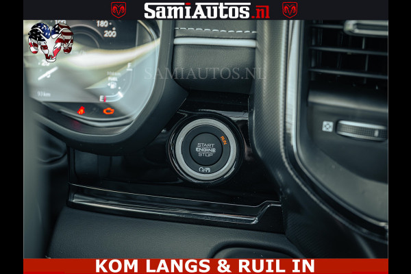 Dodge Ram Limited Night H.O 540HP 706Nm | Massage + Full Option | De Meest Luxe en Volle Pick-Up in zijn Klasse | Comfortabele Dubbele Cabine met Royale 5 Zitplaatsen | BPM vrij | Nu Leverbaar uit Voorraad | Voorraad Nr 2328 -  5157 | De specialist in Amerikaanse pick‑ups in Nederland en Europa.