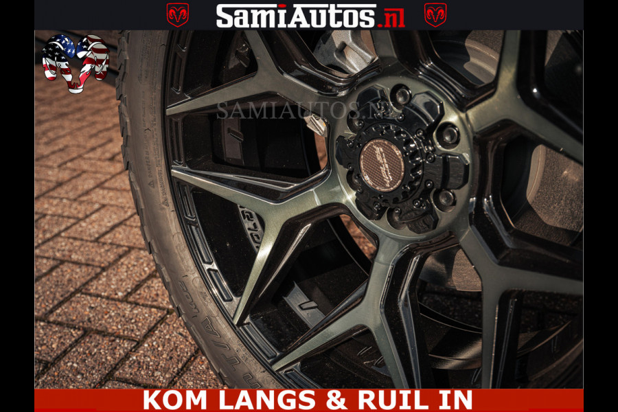 Dodge Ram Limited Night H.O 540HP 706Nm | Massage + Full Option | De Meest Luxe en Volle Pick-Up in zijn Klasse | Comfortabele Dubbele Cabine met Royale 5 Zitplaatsen | BPM vrij | Nu Leverbaar uit Voorraad | Voorraad Nr 2328 -  5157 | De specialist in Amerikaanse pick‑ups in Nederland en Europa.