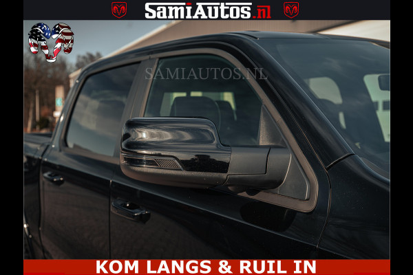 Dodge Ram Limited Night H.O 540HP 706Nm | Massage + Full Option | De Meest Luxe en Volle Pick-Up in zijn Klasse | Comfortabele Dubbele Cabine met Royale 5 Zitplaatsen | BPM vrij | Nu Leverbaar uit Voorraad | Voorraad Nr 2328 -  5157 | De specialist in Amerikaanse pick‑ups in Nederland en Europa.