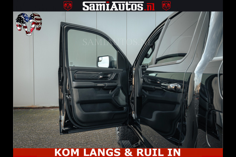 Dodge Ram Limited Night H.O 540HP 706Nm | Massage + Full Option | De Meest Luxe en Volle Pick-Up in zijn Klasse | Comfortabele Dubbele Cabine met Royale 5 Zitplaatsen | BPM vrij | Nu Leverbaar uit Voorraad | Voorraad Nr 2328 -  5157 | De specialist in Amerikaanse pick‑ups in Nederland en Europa.