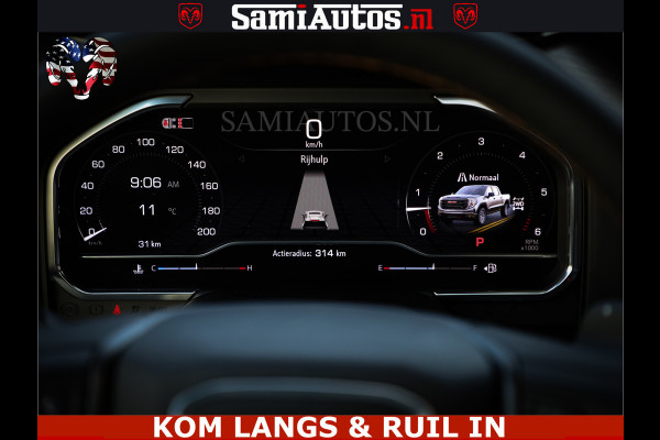 GMC Sierra AT4 6.2 V8 4X4 | VIRTUAL COCKPIT | LPG | HUD | BOM VOL | DC | RAM DEALER NEDERLAND | Dubbele Cabine met Royale 5 Zitplaatsen | BPM vrij | Nu Leverbaar uit Voorraad | Voorraad Nr 261530 | | De specialist in Amerikaanse pick‑ups in Nederland en Europa.