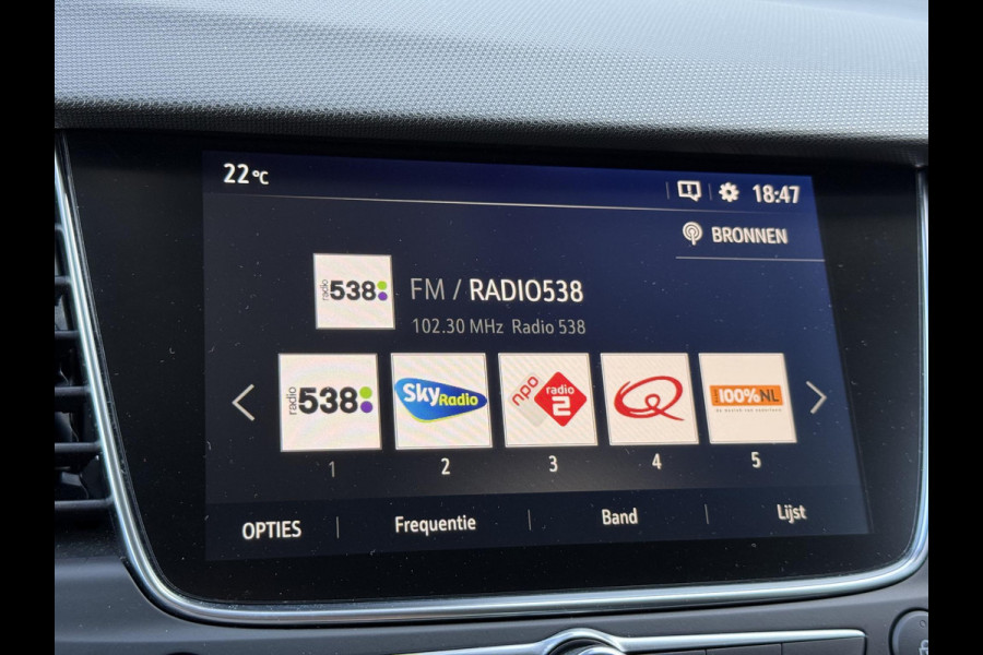 Opel Crossland X 1.2 Turbo 120 Jaar Edition Navi|Clima|Cruise|Camera|Carplay|Dealer Onderhouden|PDC V+A|Elek Ramen|LM Velgen|N.A.P.|APK tot 06-2027