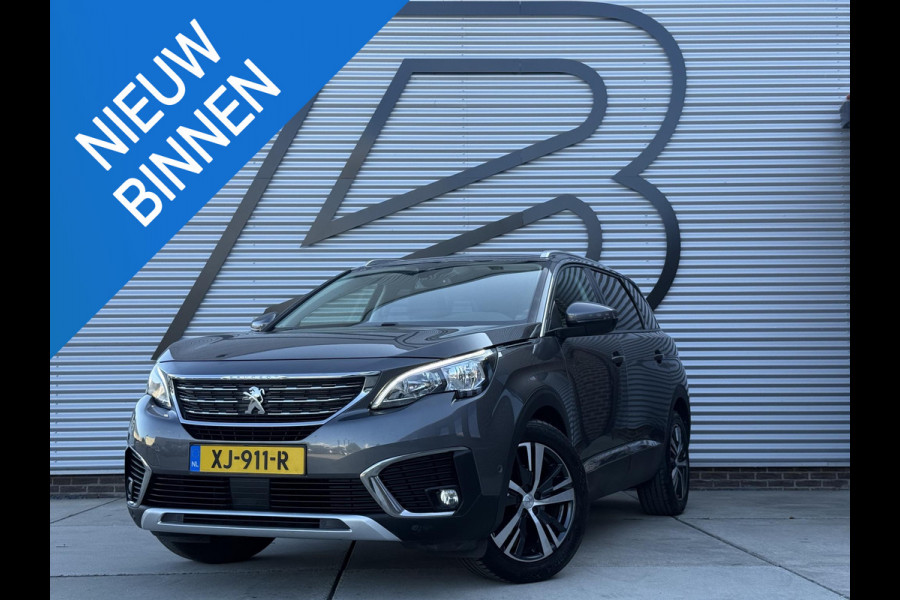 Peugeot 5008 1.2 PureTech Blue Lease GT-Line 7p 2e Eigenaar|Navi|Camera|Cruise|Trekhaak|Carplay|i-Cockpit|PDC V+A|D-riem vv in 2024|APK tot 04-2027