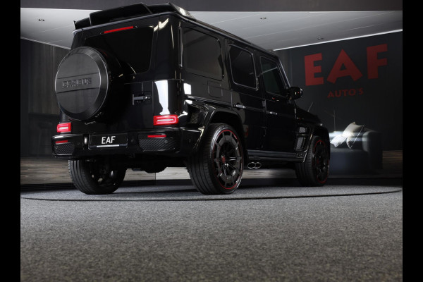 Mercedes-Benz G-Klasse 63 Edition 1 BRABUS UITVOERING / Mat Zwart / Acc / Dode Hoek / Leder / Open Dak / 360 Camera / 24 Inch