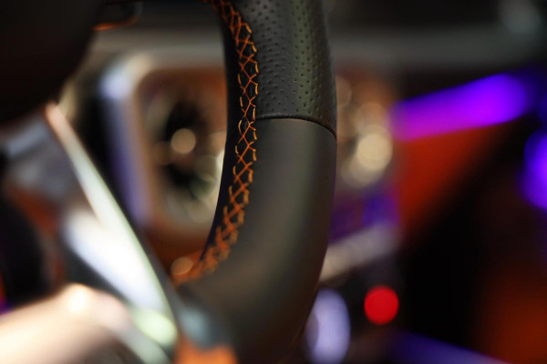 Mercedes-Benz G-Klasse 63 Edition 1 BRABUS UITVOERING / Mat Zwart / Acc / Dode Hoek / Leder / Open Dak / 360 Camera / 24 Inch