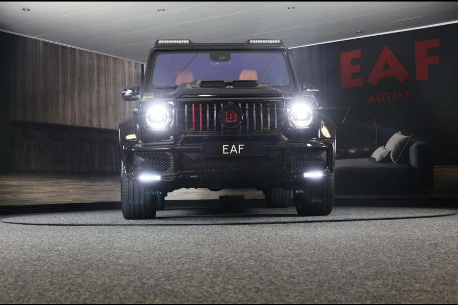 Mercedes-Benz G-Klasse 63 Edition 1 BRABUS UITVOERING / Mat Zwart / Acc / Dode Hoek / Leder / Open Dak / 360 Camera / 24 Inch