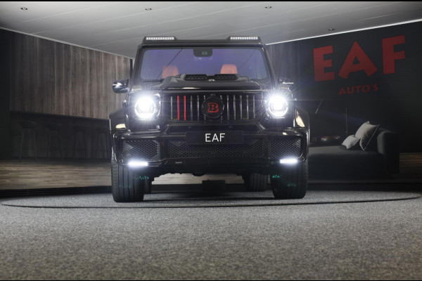 Mercedes-Benz G-Klasse 63 Edition 1 BRABUS UITVOERING / Mat Zwart / Acc / Dode Hoek / Leder / Open Dak / 360 Camera / 24 Inch