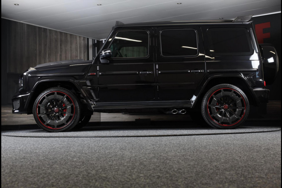 Mercedes-Benz G-Klasse 63 Edition 1 BRABUS UITVOERING / Mat Zwart / Acc / Dode Hoek / Leder / Open Dak / 360 Camera / 24 Inch