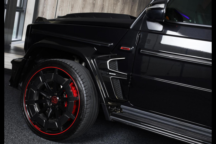Mercedes-Benz G-Klasse 63 Edition 1 BRABUS UITVOERING / Mat Zwart / Acc / Dode Hoek / Leder / Open Dak / 360 Camera / 24 Inch