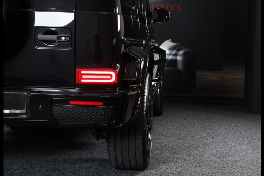 Mercedes-Benz G-Klasse 63 Edition 1 BRABUS UITVOERING / Mat Zwart / Acc / Dode Hoek / Leder / Open Dak / 360 Camera / 24 Inch