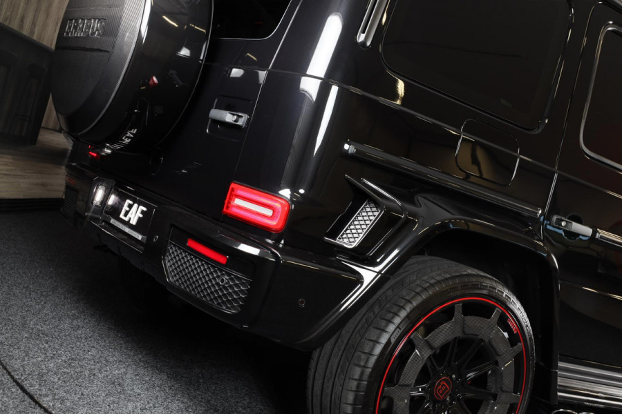 Mercedes-Benz G-Klasse 63 Edition 1 BRABUS UITVOERING / Mat Zwart / Acc / Dode Hoek / Leder / Open Dak / 360 Camera / 24 Inch