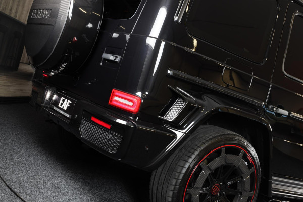 Mercedes-Benz G-Klasse 63 Edition 1 BRABUS UITVOERING / Mat Zwart / Acc / Dode Hoek / Leder / Open Dak / 360 Camera / 24 Inch