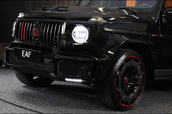 Mercedes-Benz G-Klasse 63 Edition 1 BRABUS UITVOERING / Mat Zwart / Acc / Dode Hoek / Leder / Open Dak / 360 Camera / 24 Inch
