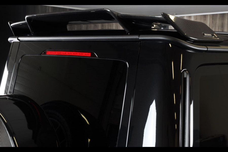 Mercedes-Benz G-Klasse 63 Edition 1 BRABUS UITVOERING / Mat Zwart / Acc / Dode Hoek / Leder / Open Dak / 360 Camera / 24 Inch