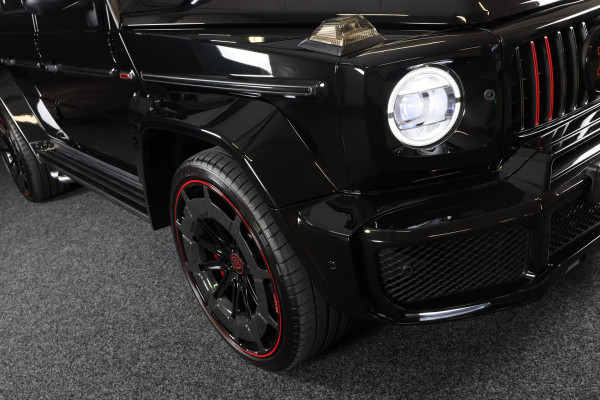 Mercedes-Benz G-Klasse 63 Edition 1 BRABUS UITVOERING / Mat Zwart / Acc / Dode Hoek / Leder / Open Dak / 360 Camera / 24 Inch