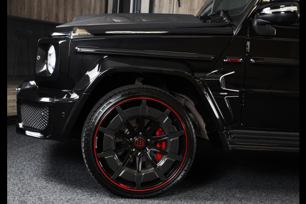 Mercedes-Benz G-Klasse 63 Edition 1 BRABUS UITVOERING / Mat Zwart / Acc / Dode Hoek / Leder / Open Dak / 360 Camera / 24 Inch