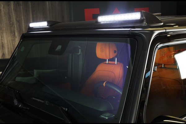 Mercedes-Benz G-Klasse 63 Edition 1 BRABUS UITVOERING / Mat Zwart / Acc / Dode Hoek / Leder / Open Dak / 360 Camera / 24 Inch