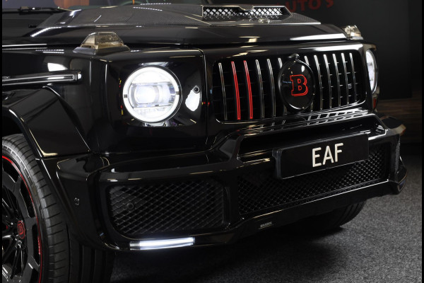 Mercedes-Benz G-Klasse 63 Edition 1 BRABUS UITVOERING / Mat Zwart / Acc / Dode Hoek / Leder / Open Dak / 360 Camera / 24 Inch
