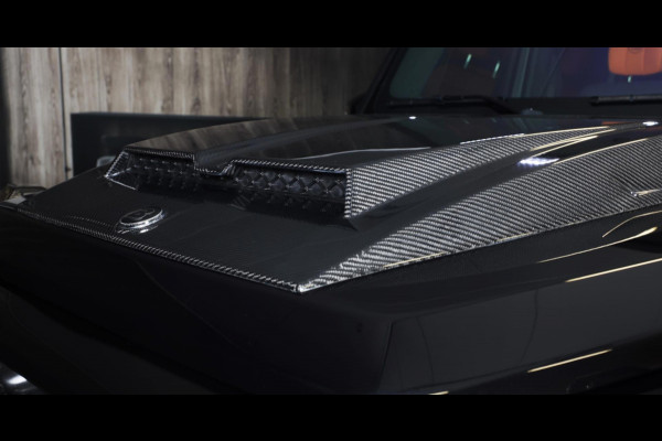 Mercedes-Benz G-Klasse 63 Edition 1 BRABUS UITVOERING / Mat Zwart / Acc / Dode Hoek / Leder / Open Dak / 360 Camera / 24 Inch