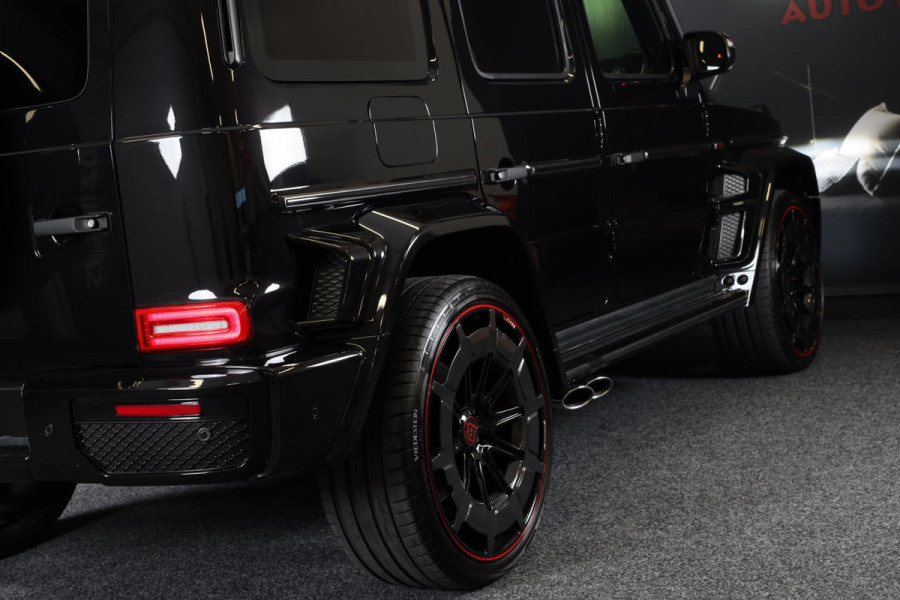 Mercedes-Benz G-Klasse 63 Edition 1 BRABUS UITVOERING / Mat Zwart / Acc / Dode Hoek / Leder / Open Dak / 360 Camera / 24 Inch