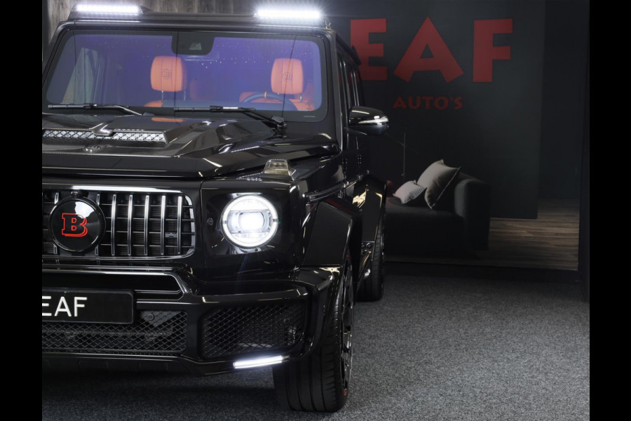 Mercedes-Benz G-Klasse 63 Edition 1 BRABUS UITVOERING / Mat Zwart / Acc / Dode Hoek / Leder / Open Dak / 360 Camera / 24 Inch