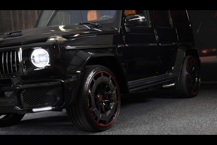 Mercedes-Benz G-Klasse 63 Edition 1 BRABUS UITVOERING / Mat Zwart / Acc / Dode Hoek / Leder / Open Dak / 360 Camera / 24 Inch