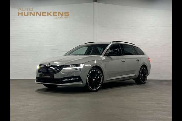 Škoda Superb Combi 1.4 TSI iV Sportline Business Trekhaak | Cruise control | Carplay | Stoelverwarming | Achteruitrijcamera | Navigatie | Keyless | Leder/Alcantara