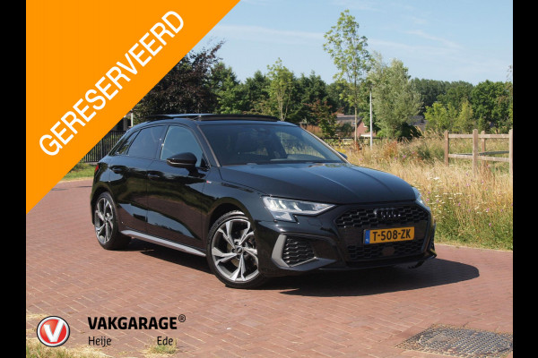 Audi A3 Sportback 35 TFSI S edition | Panoramadak | Bang & Olufsen | Trekhaak | Apple Carplay | Parkeersensoren |