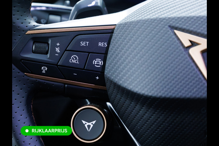 CUPRA Terramar 1.5 TSI e-Hybrid Business 204 PK | Elec. verst. stoel met memory | 360 Camera | Stoelverwarming| Navigatie | Adap. cruise | Head-Up, Apple Carplay/Adroid auto, All season banden