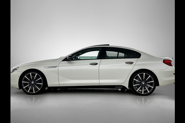 BMW 6 Serie Gran Coupé 313PK 640D Xdrive Frozen Brilliant White Euro6 High Executive Performance / Airco-ecc / Navi / schuif-Panorama dak / Leder / Camera / Apk nieuw