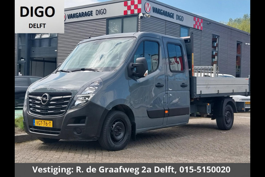 Opel Movano 2.3 CDTI BiTurbo L3 DC Kipper (ex.BTW) Dubbele Cabine | Airco | Elektrische ramen |