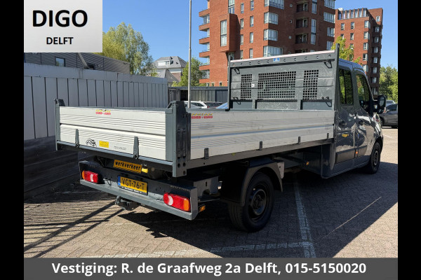 Opel Movano 2.3 CDTI BiTurbo L3 DC Kipper (ex.BTW) Dubbele Cabine | Airco | Elektrische ramen |
