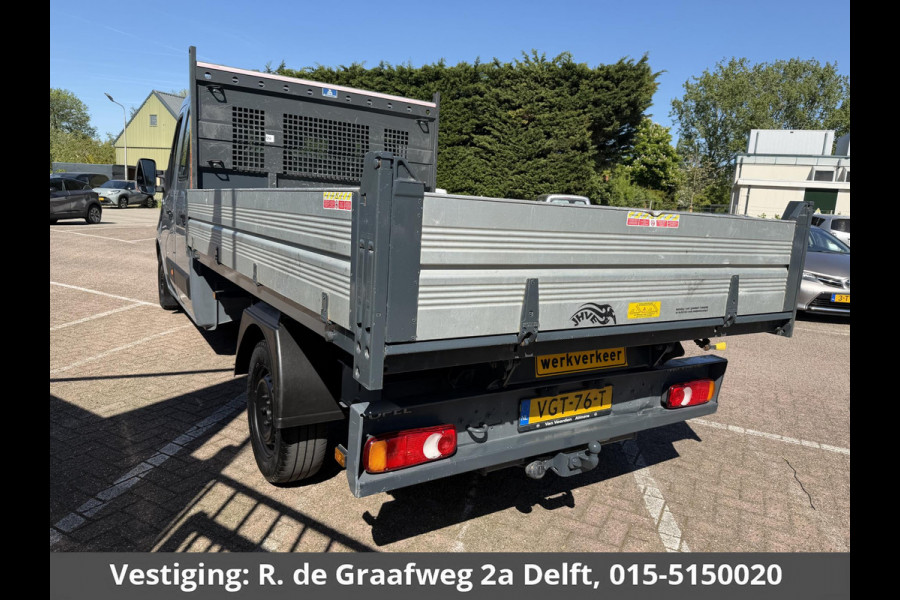 Opel Movano 2.3 CDTI BiTurbo L3 DC Kipper (ex.BTW) Dubbele Cabine | Airco | Elektrische ramen |
