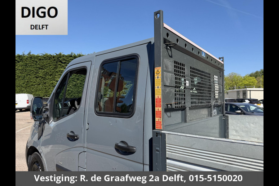 Opel Movano 2.3 CDTI BiTurbo L3 DC Kipper (ex.BTW) Dubbele Cabine | Airco | Elektrische ramen |