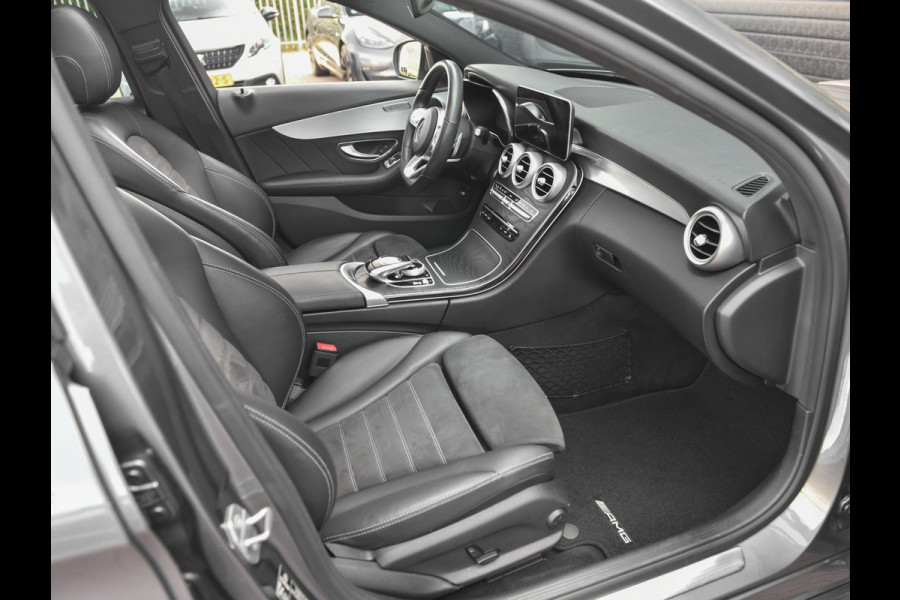 Mercedes-Benz C-Klasse 160 Business Solution AMG Panoramadak Digitaal display Alcantara Navi Carma