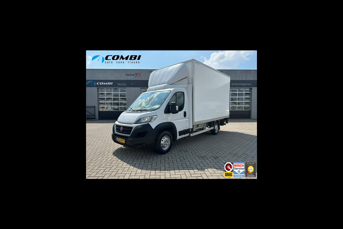 Fiat Ducato 35H 2.3 MultiJet Bakwagen met laadklep > 1067kg Laadvermogen/ Meubelbak met laadklep