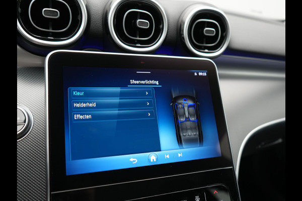 Mercedes-Benz C-Klasse Estate 300 e PHEV 313pk Dealer O.H | Adaptive Cruise | Camera | Apple Carplay | BLIS | Sportstoelen Verwarmd | Virtual Cockpit | Navigatie | DAB | 17"L.M | Plug In Hybrid |