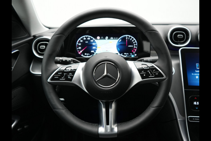 Mercedes-Benz C-Klasse Estate 300 e PHEV 313pk Dealer O.H | Adaptive Cruise | Camera | Apple Carplay | BLIS | Sportstoelen Verwarmd | Virtual Cockpit | Navigatie | DAB | 17"L.M | Plug In Hybrid |