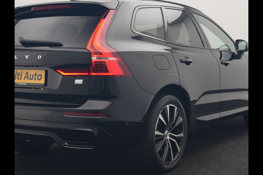 Volvo XC60 T8 AWD Ultimate Dark LONG RANGE PHEV 455pk Dealer O.H. | Trekhaak Af Fabriek | Panodak | Adaptive Cruise | Head Up | 360 Camera | Harman / Kardon | Lederen Comfortzetels Massage & Ventilatie & Memory | Keyless | Stoelen & Stuur Verwarmd | Plug In Hybrid |